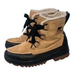 Sorel Tivoli IV Waterproof Snow Rain Boots Women's Size 12 Curry 1870091-373